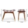 Zuno Checks Seating Stool