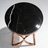 Urban Metal Side Table in Rose Gold Colour