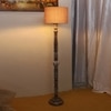 Devansh Wooden Floor Lamp