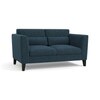 Lewis Sofa Set (Colour : Indigo Blue, Cushion : Hard, Seater : 2+1+1)