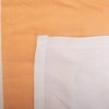 Zane Orange Geometric 350 TC Cotton Flat Queen Size Bedsheet with 2 Pillow Covers – Threads