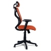 Zeeazyana High Back Ergonomic Chair in Orange Colour