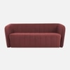 Candler Fabric Sofa (Pink)