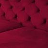 Cherish Fabric Sofa - Maroon