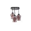 Corey Multicolour Glass Cluster Hanging Light