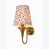 Devansh Metal Electric Wall Light in Antique Gold Colour with Multi Shade Count of 1 Light