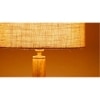 Ivana White Cotton Shade Floor Lamp