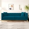 Haruko Fabric Sofa - Blue