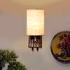 Devansh Metal Electric Wall Light in Black Colour with Multi Shade Count of 1 Light