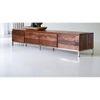 Rubaan Solid Wood TV Unit in Honey Oak Finish