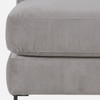Modernelegance Wood Right Aligned 3-Seater With Upholstery Non Storage Sofa In Grey Colour