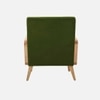 Evant Ratan Accent Chair in Mint Green Colour