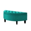 Replon 2 Ottoman with Storage Color in Tourquise