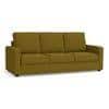 Apollo Sofa Set (Colour : Olive Green, Cushion : Hard, Back Type : High Back, Seater : 3+1+1)