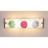 Romeo Multicolour Glass Wall Light