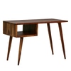 Sheesham Wood Study Table In Provincial Teak Finish