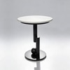 Contemporary Metal Side Table in Black Colour