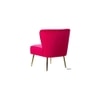 Fission Accent Chair in Pink Colour