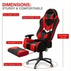 ASE Gaming Gold Series With Footrest Gaming Chair (Multicolor)