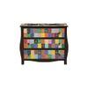 Amara Solid Wood Hand Painted Chest Of Drawer in MultiColour