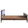 Regal Shesham Solid Wood King Size Bed Non Storage Bed In Provincia Teak Finish