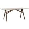 Scandinavian Koen Dining Table Cocoa Finish