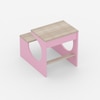 Montessori Toddler Activity Table & Chair in Pink