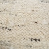 Jaipur Rugs Soft Moroccan Tribal Wool Dhurrie Rug White 7x9 ft