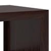 Euler's End Table in Mahogany Finish