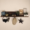 Andre Wooden Wall Organiser With Key Holders