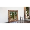 Kalliope reclaimed wood wall mirror