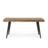 Senia Solid Wood Top Coffee Table