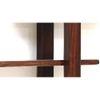 WOODENMOOD Rectangular Wall Rack