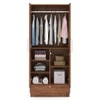 Bocado 2 Door Wardrobe in Sheesham Finish