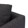 Florence Essential 2 Seater Fabric Sofa in Steel Colour
