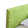 Saimaa Engineered Wood Queen Size Bed In White Finish
