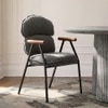 Antho Fabric Dining Chair in Grey Colour