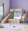 Sleep N SlideBunk Bed 6X5 Drawers On Wheels In Space Colour60