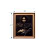 Artistry Black Victorian Witch Portrait Canvas Wall Canvas Wall Prints Set of 1 Multicolor Matte