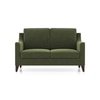 Abbey 2 Seater Fabric Sofa In Moss Green Colour