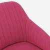 Rochelle Fabric Lounge Chair in Hot Pink Colour
