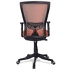 Ebeaony Mid Back Ergonomic Chair in Orange Colour