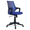 Ddeasirea Mid Back Ergonomic Chair in Blue Colour