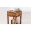 Wanetta Solid Wood Side Table