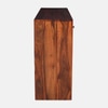 Sheesham Wood 4 Door 4 Drawer Sideboard in Honey Oak Finish