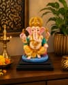 Devotional Aarambh Vinayaka Ganesha Statue in Multicolor Colour