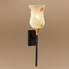 Devansh Metal Electric Wall Light in Black Colour with Multi Shade Count of 1 Light