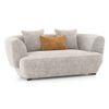 Brie 2 Seater Fabric Sofa In Turtledove Beige