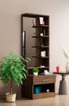 Hexa Red Wooden Dressing Table in Flower Wenge Colour