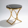 Urban Metal Side Table in Gold Colour